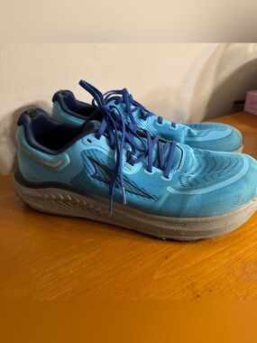 Size 12.5 Men's Altra Paradigm 7 Running Shoes AL0A82C5444 Light Blue